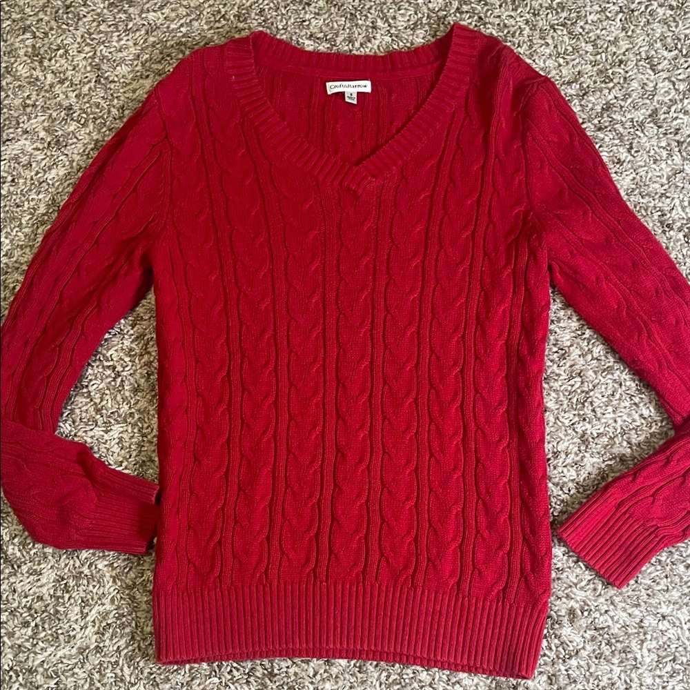 Holiday pullover sweater